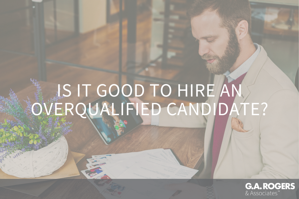 overqualified candidates